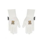Mănuși de Damă MOSCHINO 65162 0m2097 Alb
