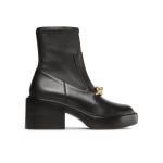 Botine Coach Kenna Leather Bootie CK031 Negru