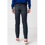 Blugi skinny cu aspect decolorat