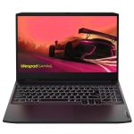 Laptop gaming Lenovo IdeaPad 3 15ACH6, 15.6", Full HD, AMD Ryzen 5 5600H, 8GB RAM, 512GB SSD, GeForce RTX 3050, No OS, Shadow Black