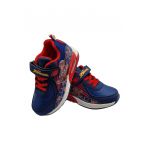 Pantofi sport de piele ecologica cu model Spiderman