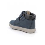 Pantofi sport mid-high din piele nabuc