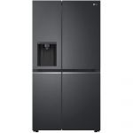 Side by Side LG GSLV71MCTD, Total No Frost, 635 l, Dozator apa, Clasa D, negru