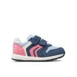 Sneakers Geox B Alben Girl B453ZA 02214 C4B7Q S Albastru
