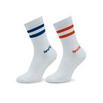 Set de 2 perechi de șosete lungi de damă Levi's® 701224686 Roșu