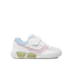 Sneakers Geox J Illuminus Girl J45HPA 0BUAS C0406 D Alb