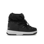 Cizme de zăpadă Moon Boot Jr Girl Low Nylon Wp 34051800001 Negru