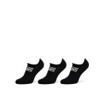 Set de 3 perechi de șosete scurte pentru bărbați Vans Classic Kick VN000F0ZBLK1 Negru