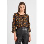 Bluza cu imprimeu floral