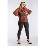 Bluza cu motive orientale