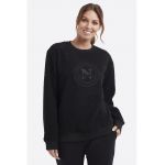Bluza sport de fleece cu logo brodat Elara