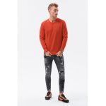 Bluza sport regular fit cu decolteu la baza gatului