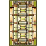 Frank Lloyd Wright Oak Park Studio Adaptation Magnet | Pomegranate