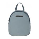 Rucsac de piele cu placuta cu logo