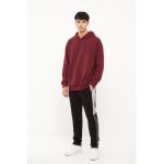 Pantaloni sport cu segmente contrastante