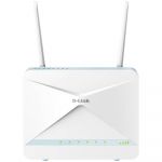 Router Wireless D-Link G416 Eagle Pro AI, AX1500, 4G+, Wi-Fi 6, Dual-Band, MU-MIMO, Alb