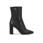 Botine Calvin Klein Cup Heel Ankle Boot W/Hw 80 HW0HW01750 Negru