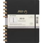 Agenda Moleskine 2022-2023 - 12M, Weekly Spiral Academic Planner, Extra Extra Large - Remake Midnight | Moleskine