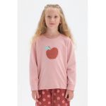 Bluza din bumbac cu imprimeu grafic