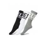 Set de sosete lungi cu imprimeu logo Ray - 3 perechi