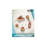 Accesorii pentru pantofi Crocs Food Please 5 Pack 10008661 Colorat