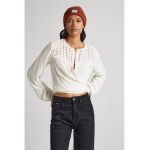 Bluza cu anouri si perforatii