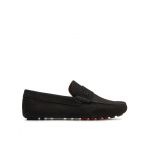 Mocasini Tommy Hilfiger Th Classic Nubuck Driver FM0FM05001 Negru