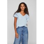 Bluza cu maneci cu volane