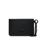 Etui pentru carduri Pinko Cardholder Chain PE 24 PCPL 102748 A1KM Negru