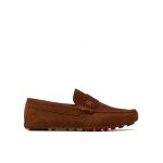 Mocasini Tommy Hilfiger Th Classic Suede Driver FM0FM05000 Maro