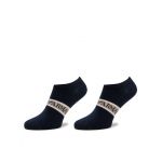Set de 2 perechi de șosete scurte pentru bărbați Emporio Armani 307228 4R315 00135 Bleumarin
