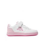 Sneakers Kappa Logo Malone Ev Kid 36185LW Alb