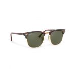 Ochelari de soare Ray-Ban Clubmaster 0RB3016 990/58 Maro