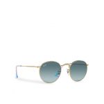 Ochelari de soare Ray-Ban Round Metal 0RB3447 001/3M Auriu