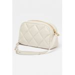 Geanta crossbody mica din piele cu model matlasat 1927