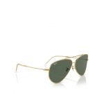 Ochelari de soare Ray-Ban Aviator Reverse 0RBR0101S 001/VR Auriu