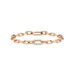 Brățară Daniel Wellington Crystal Link DW00400573 Placat cu aur roz