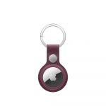 Apple AirTag FineWoven Key Ring, Mulberry