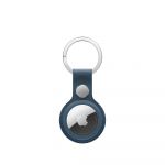 Apple AirTag FineWoven Key Ring, Pacific Blue