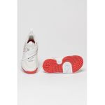 Pantofi cu insertii din piele si imprimeu logo pentru baschet Team Hustle