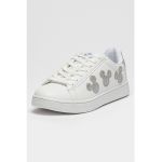Pantofi sport de piele ecologica cu insertii stralucitoare