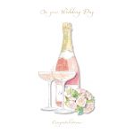 Felicitare - On Your Wedding Day - Champagne | Ling Design