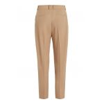 Pantaloni chino crop din amestec de lana