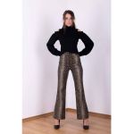 Bluza cu umeri decupati si guler