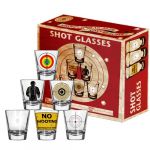 Set 6 pahare shots - Shot Glasses | The Unemployed Philosophers Guild