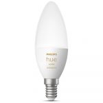 Bec inteligent LED Philips Hue B39, 6W, E14, 470 lm, Lumina alba