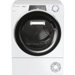 Uscator de rufe Candy Rapido Pro RPEH10A2TCBEX-S, Pompa de caldura, 10 Kg, Wi-Fi, Clasa A++, Alb