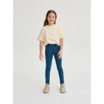 Blugi skinny high waist - albastru