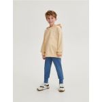 Pantaloni jogger grosi cu fermoare - Albastru metalizat
