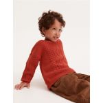 Pulover melanj oversize - rosu